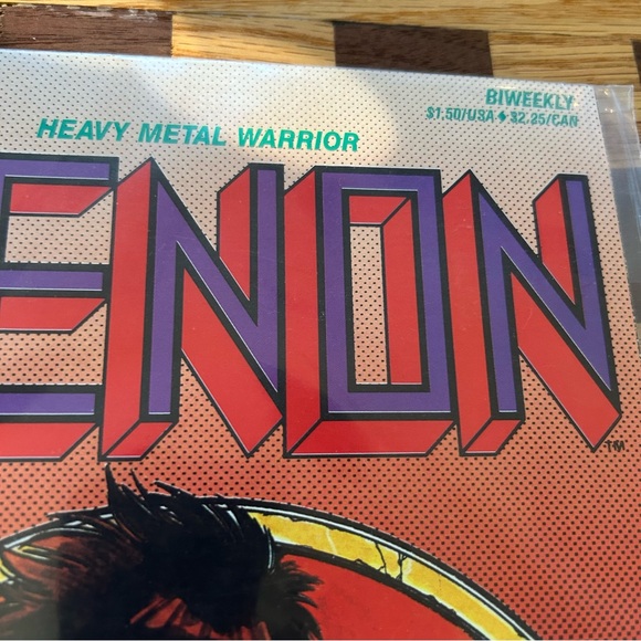 Xenon Heavy Metal Warrior Top Graphic Novel Bundle set of 2 qty-lovely graphics - Picture 11 of 13